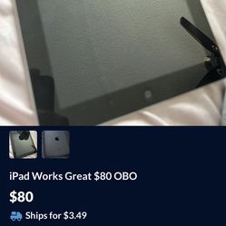 iPad $80
