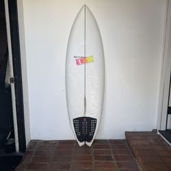 5’7 CHANNEL ISLANDS SURFBOARD CUSTOM TEAM MODEL