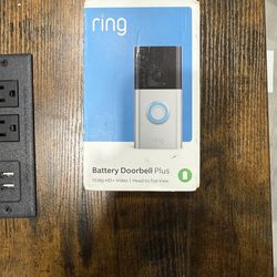 Ring battery door bell plus