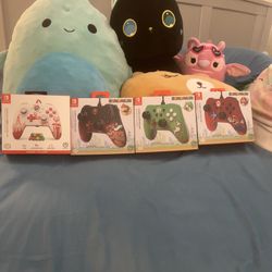 Nintendo Switch Super Mario Wired Controllers. 