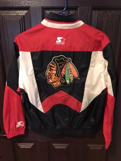 Blackhawks vintage kids windbreaker