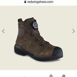 SIZE 7 RED WING THE EXOS LITE WATERPROOF LEATHER SAFETY TOE BOOTS BRAND NEW