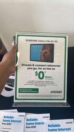 Samsung tablet