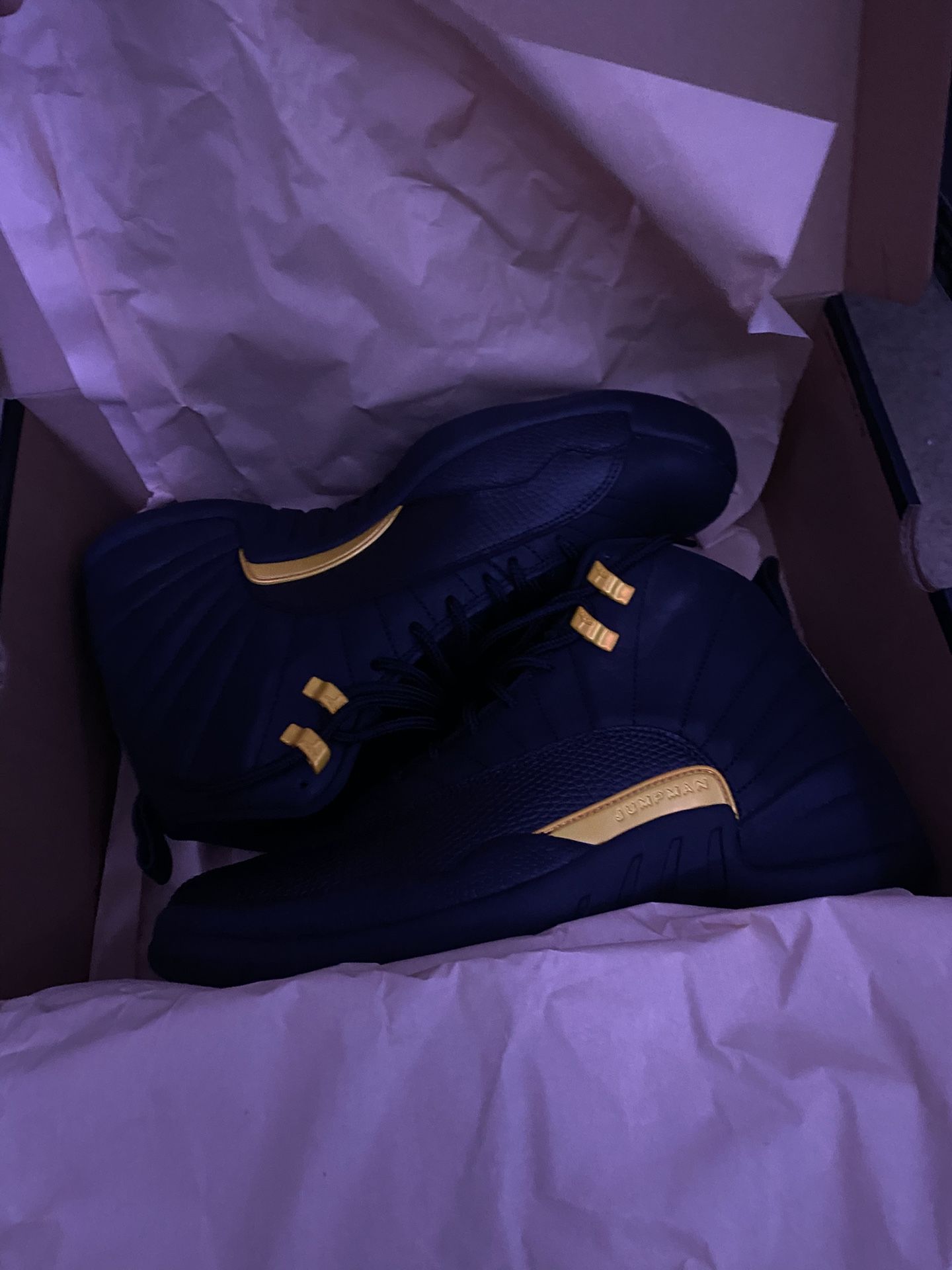 Air Jordan 12 Retro- Black Taxi