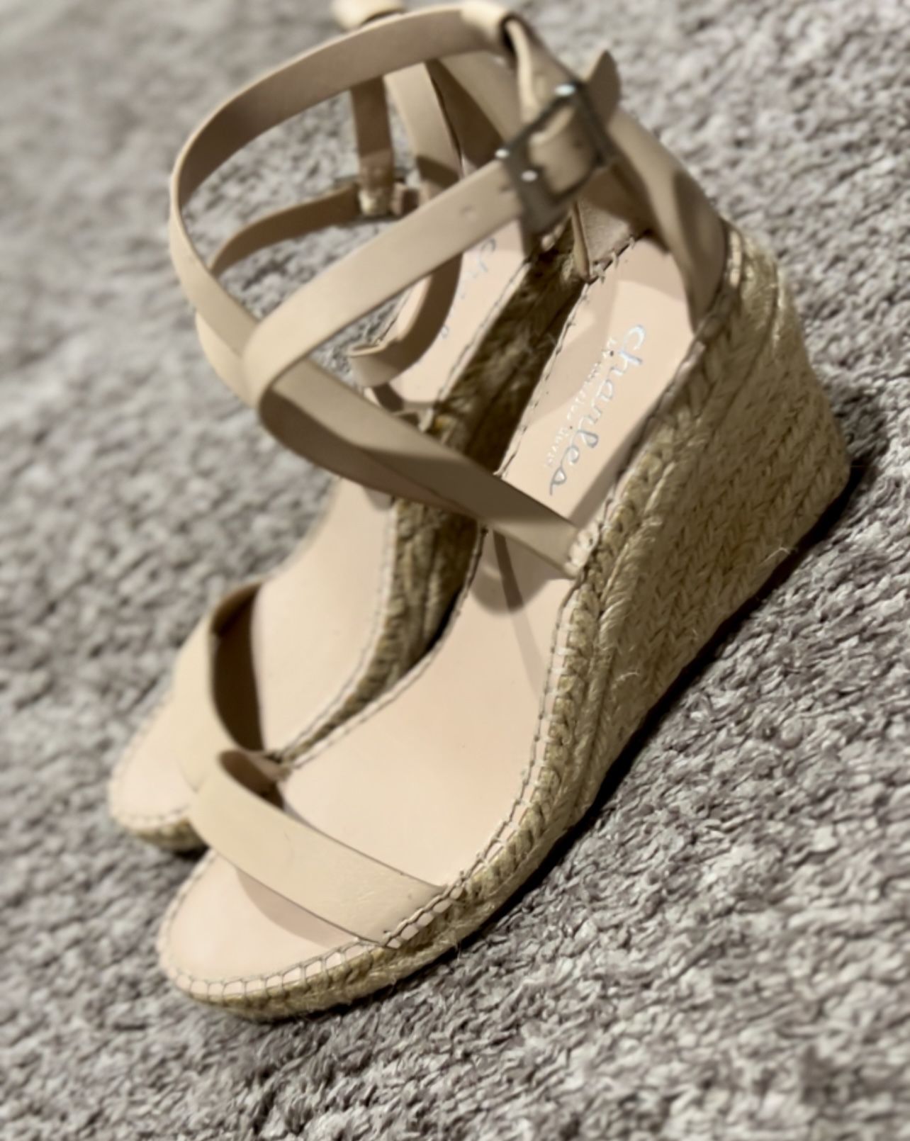 Charles By Charles David Petite Wedges Size 8.5