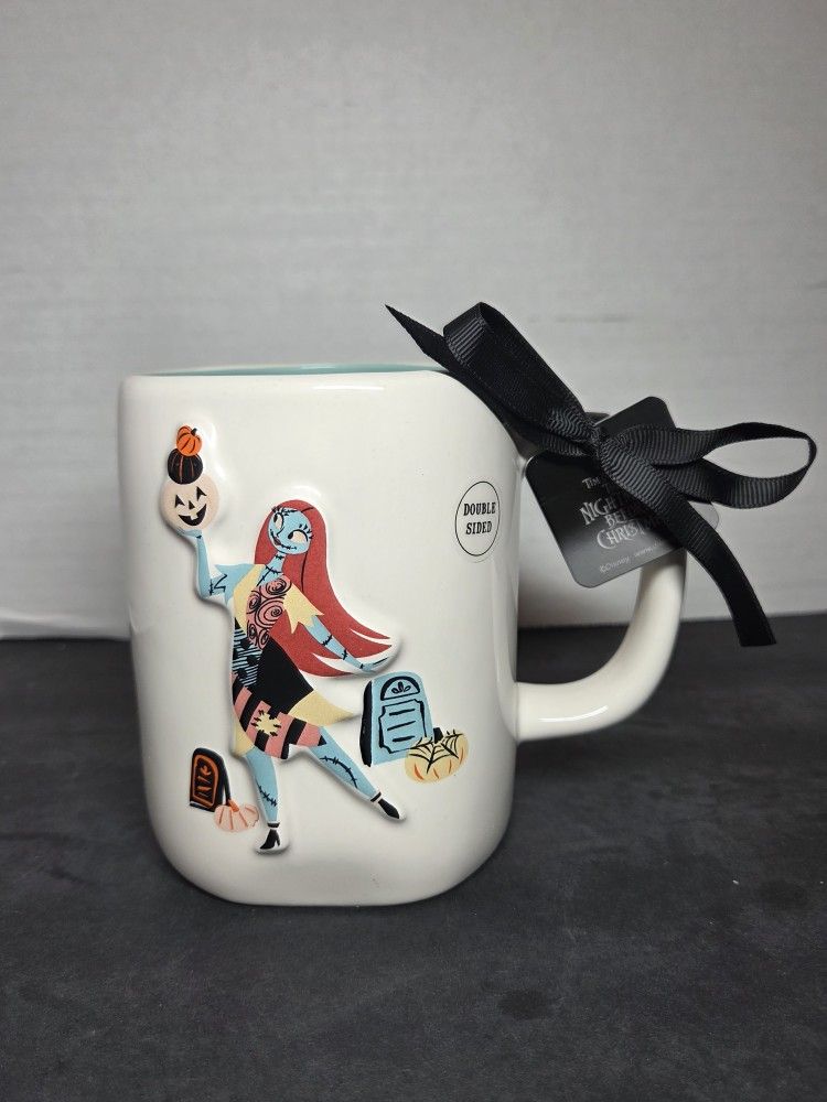 Rae Dunn The Nightmare before Christmas Halloween Sally"Scream Queen" Mug 