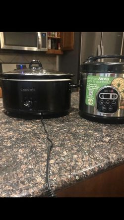 Brand New crock pot and rice cooker