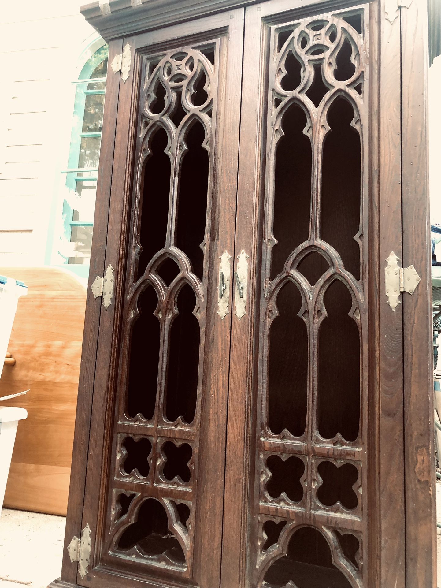 Unique Gothic  Cabinet