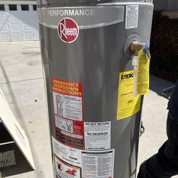 Rheem gas water heater