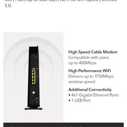 Netgear WIFI Router / Modem And Wifi Extender