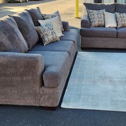 AFW Pewter Couch Set 