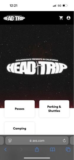 4 Head Trip tickets for sale