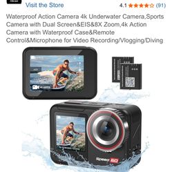 Speed 60 Waterproof Action Camera