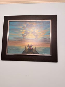 Authentic Disney Oil Painting