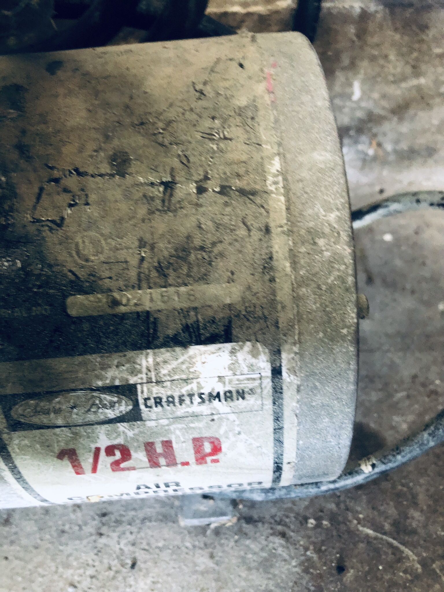 1/2 HP Craftsman Compressor