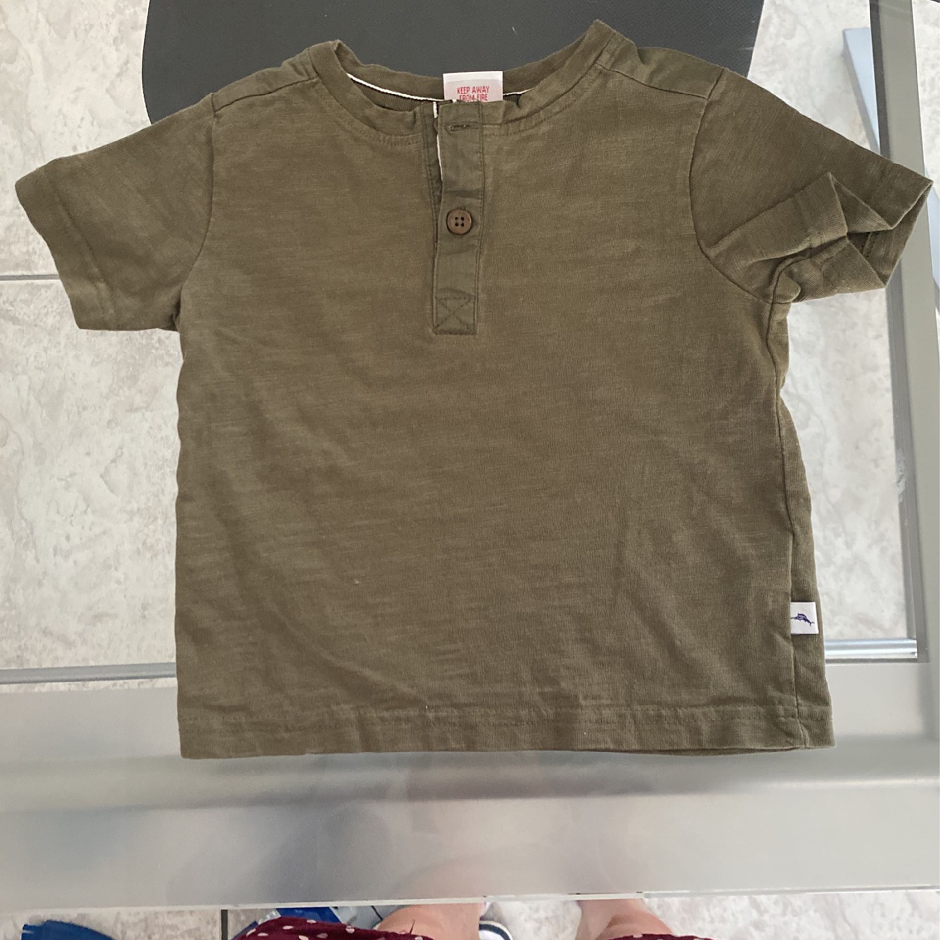 Camo Green Baby Shirt 
