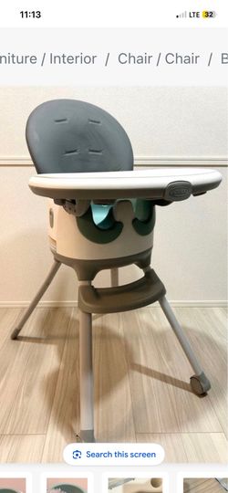 GRACO 7-in-1 Highchair Floor to Table Baby Food Chair