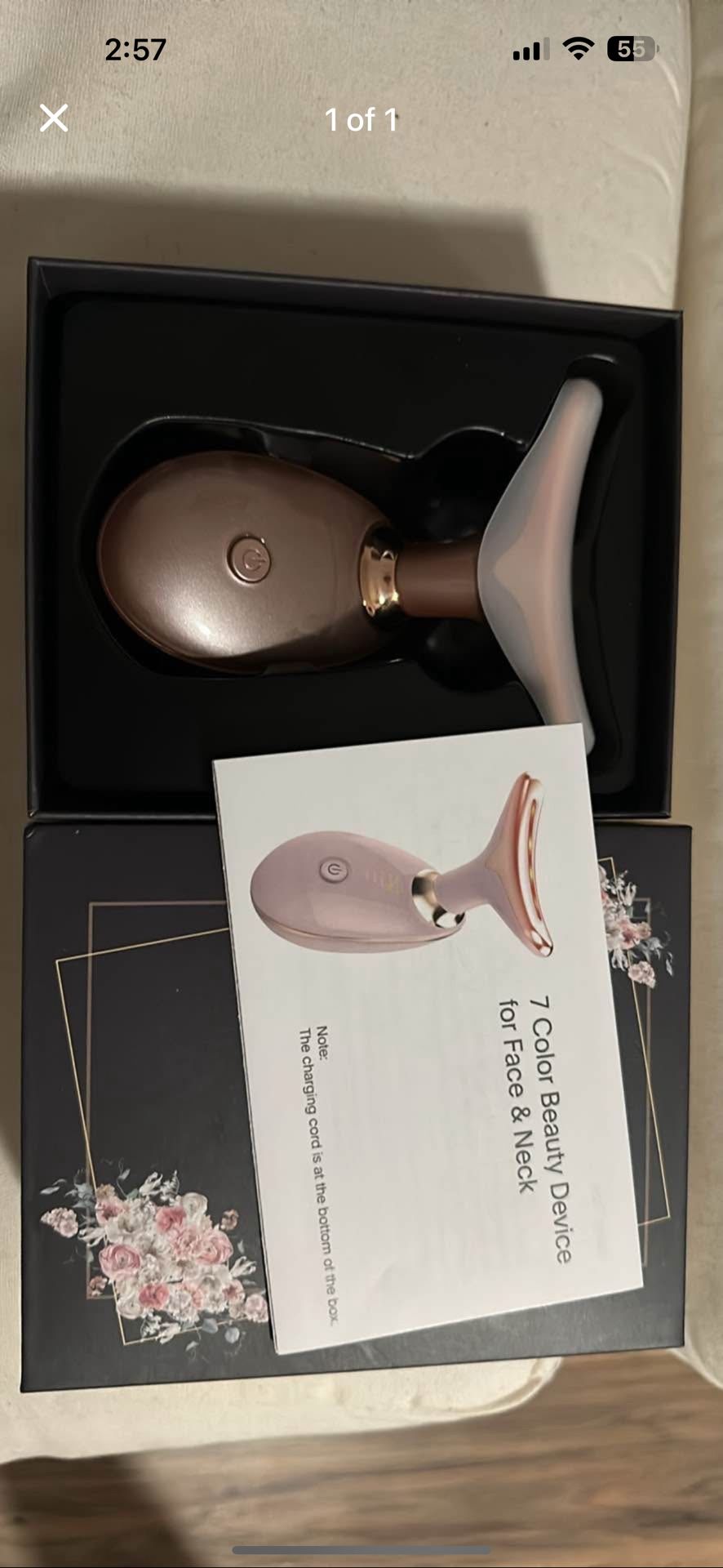 Light based Face and Neck Massager