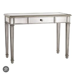 Beautiful Mirrored (Speckled Style) Desk  