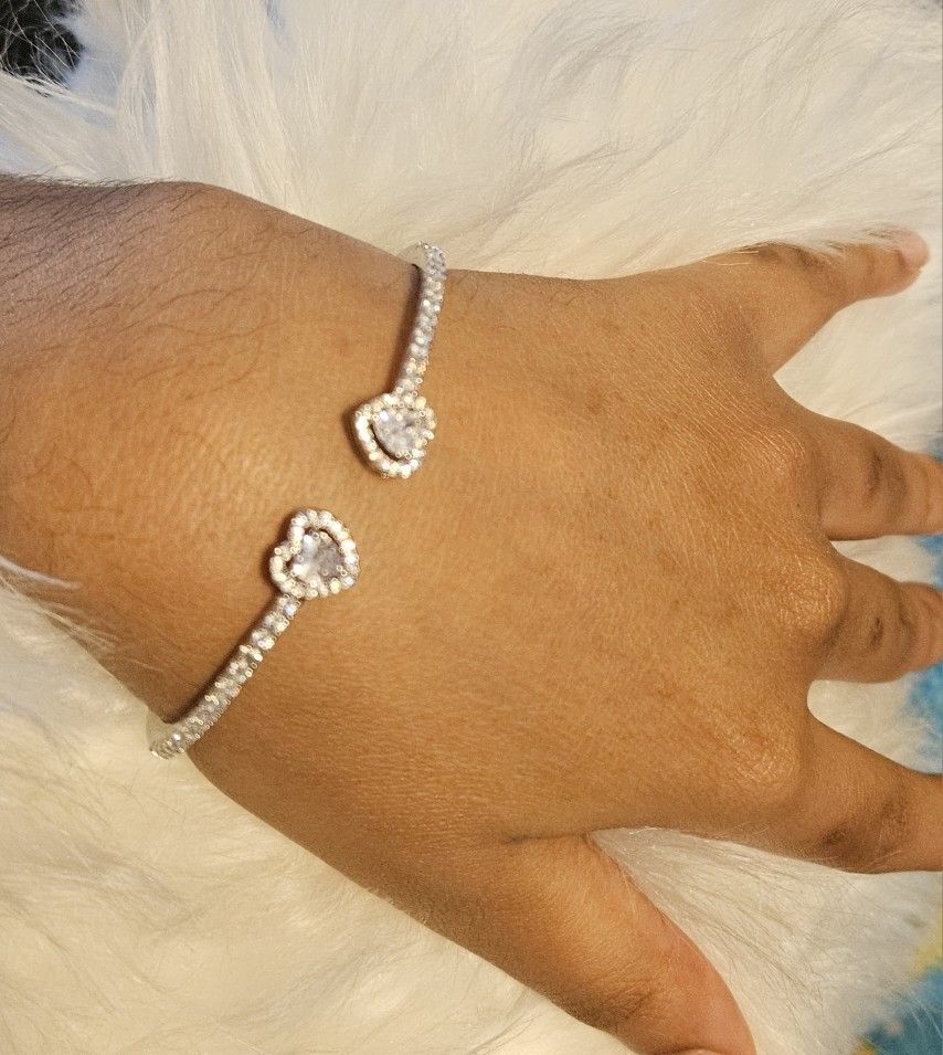 Bling Heart Bracelet