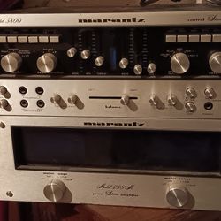 Vintage Marantz Amp And Presmp