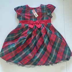 New Girls Christmas Holiday Dress Size 3T