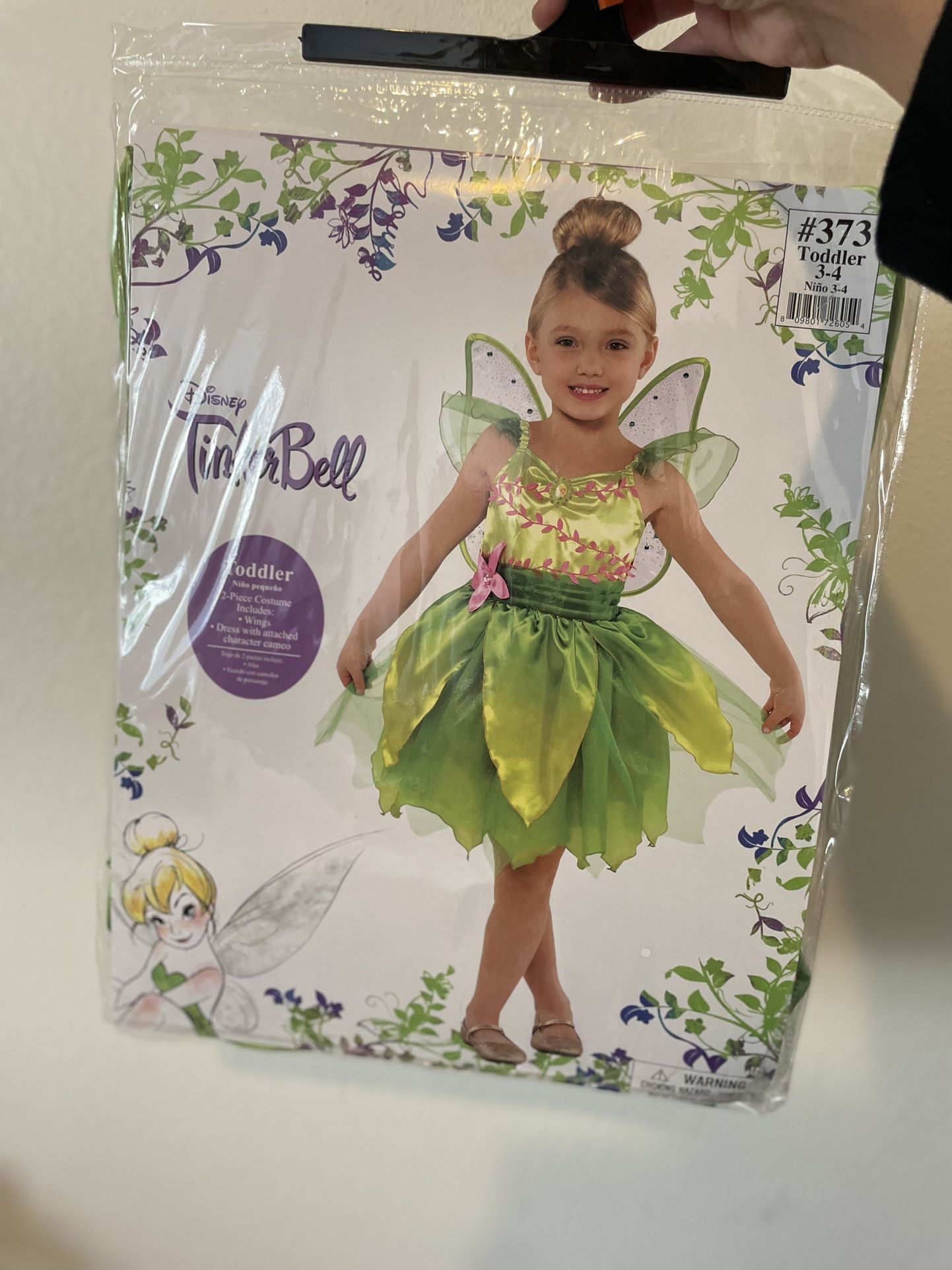 Tinkerbell Toddler 3-4