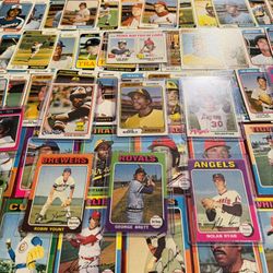 Vintage Baseball Cards - 1,000+ HOFs, Stars, Etc