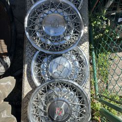 4 - Cadillac Hubcaps Mid 60-70’s  $125 