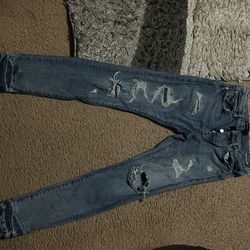 Purple Jeans Size 31 (NO TRADES)