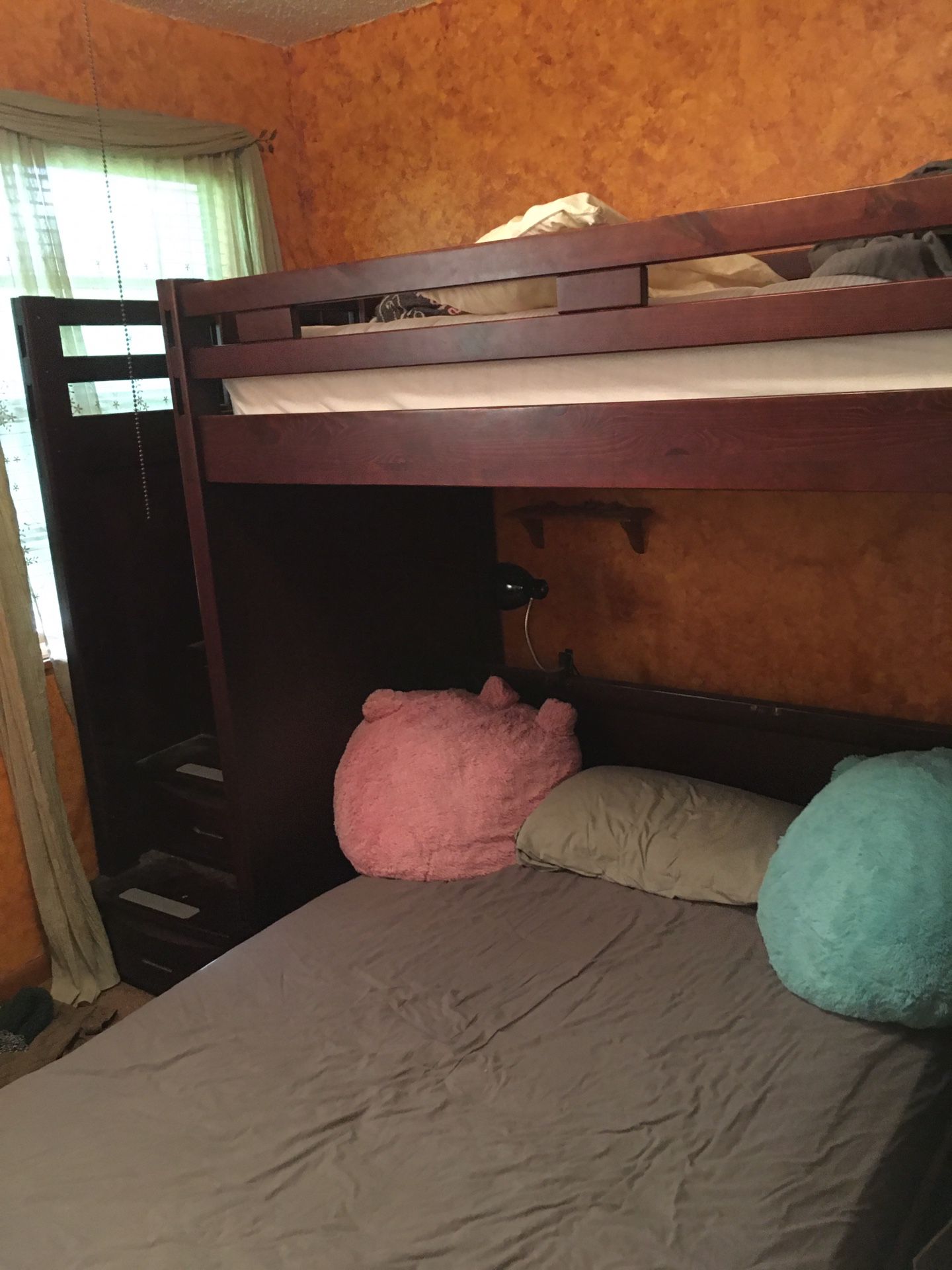 Great bunk bed and chest set