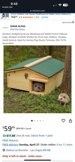 Small Pet House