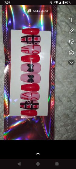 Valentine's Press Ons