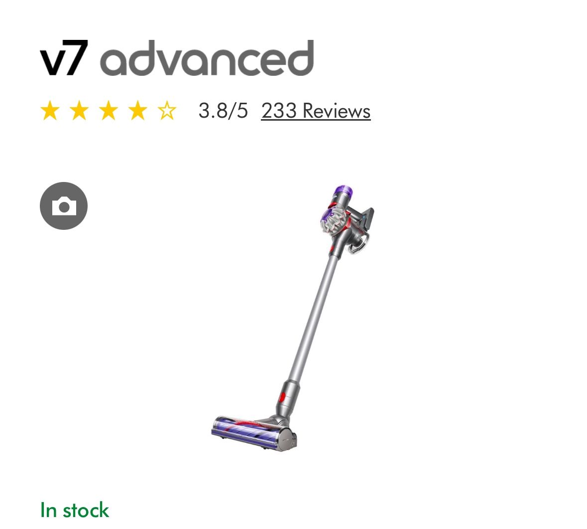 NEW Dyson V7 Advanced