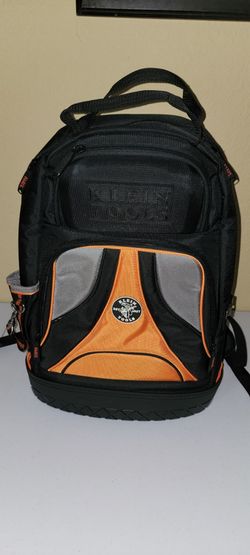 Klein Tools 55421BP-14 Tool Backpack, 39 Pockets, Black/Orange/Gray
Heavy-Duty Tradesman Pro Tool Bag Organizer with Hard Molded Bottom