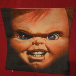 17" By 17" Chucky Pillow Case 