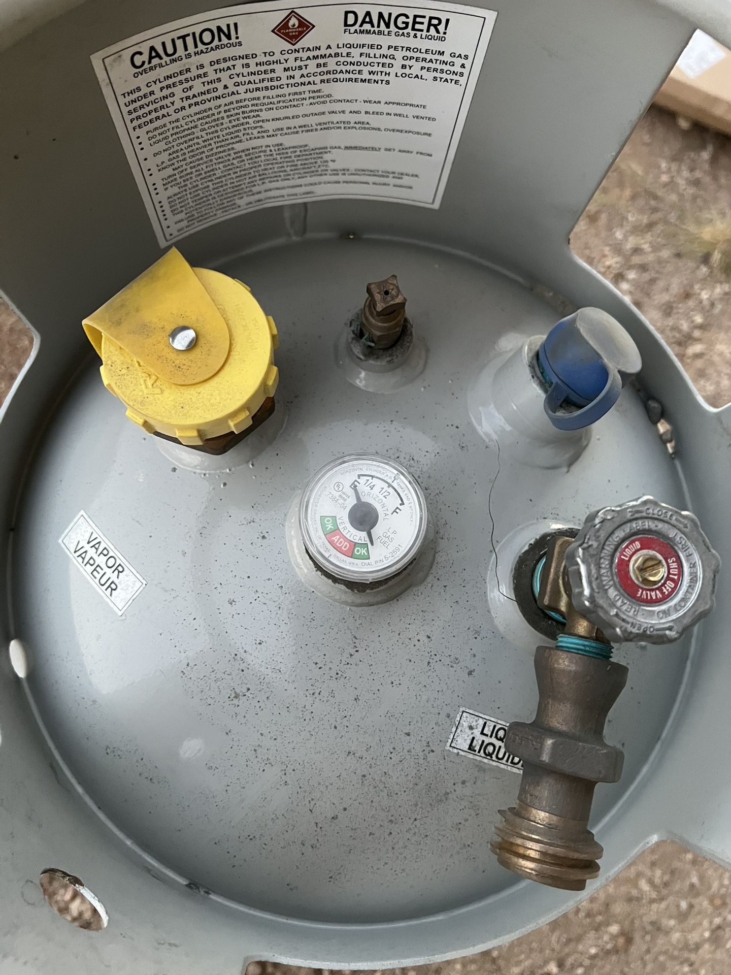 Forklift Propane Tank