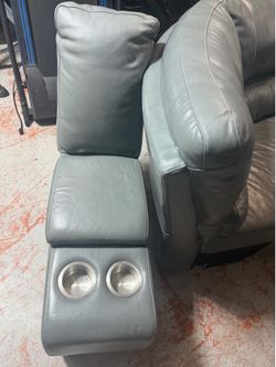 Leather recycling sofa