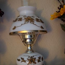 Antique 3 way lamp