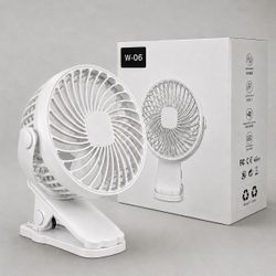 [NEW] Mini Clip-On Fan - USB Rechargeable