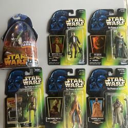Star Wars The Power Of The Force Figurines 