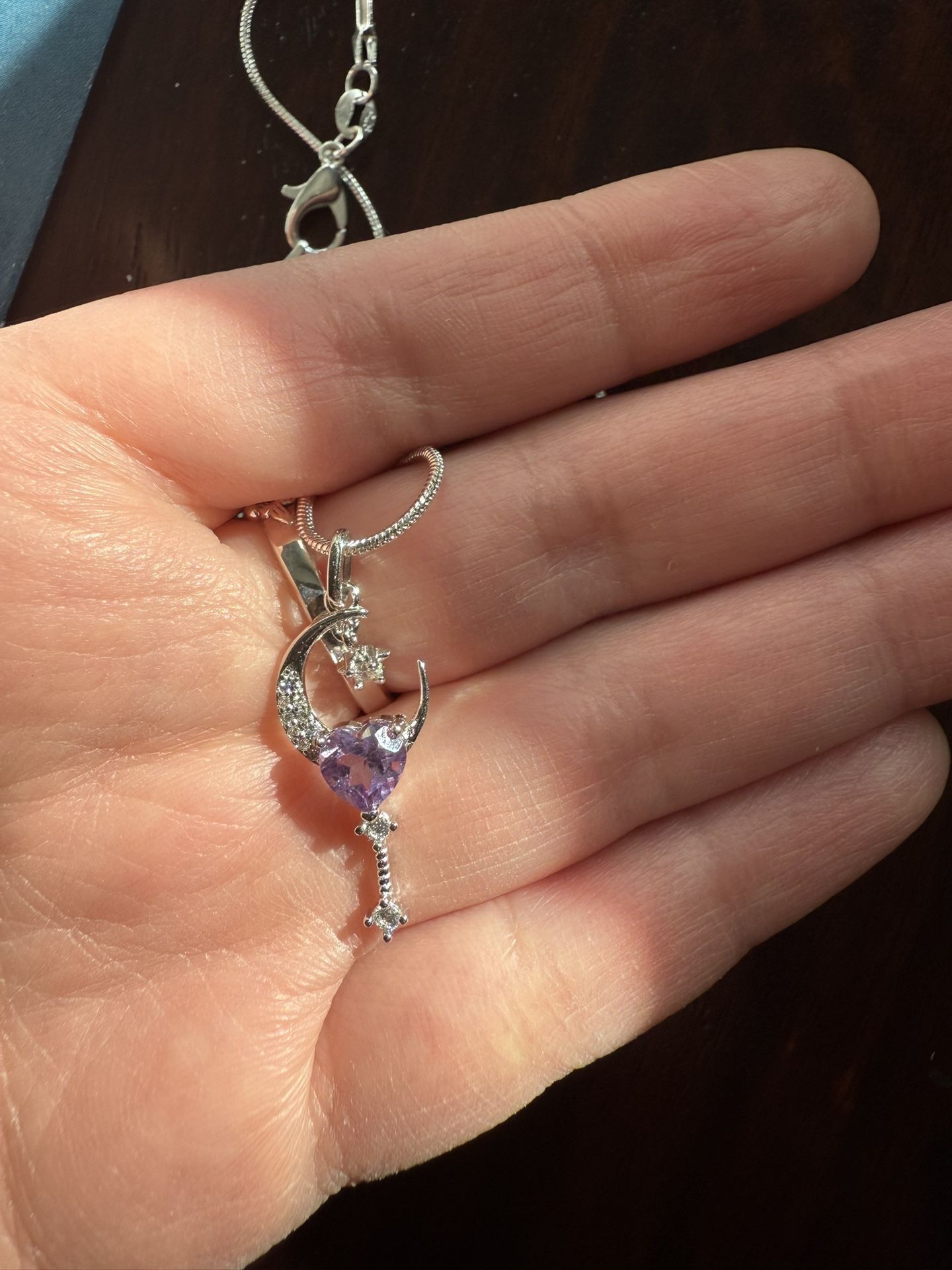 Sailor Moon Amethyst Pendant