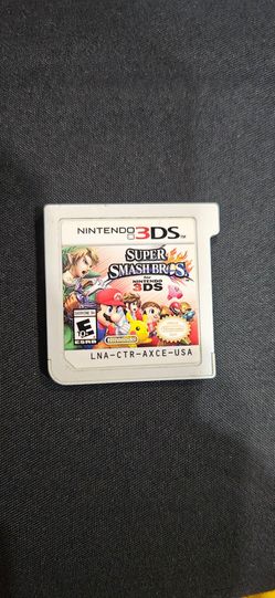 Nintendo super smash bros 3ds