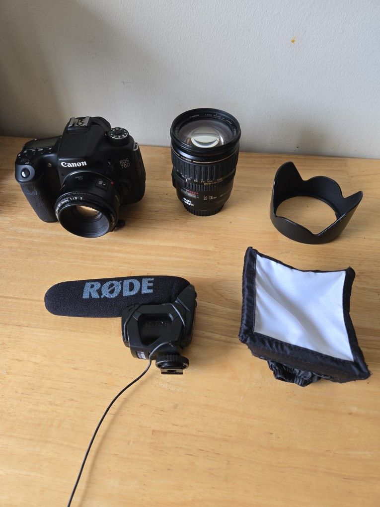 Canon EOS 70D Camera Bundle