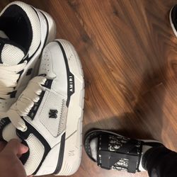 Amiri Ma-1 White/Black