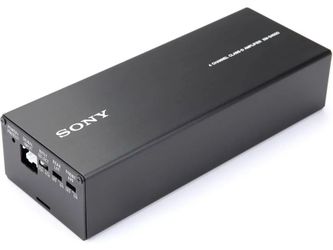 Sony XMS400D Compact 4-channel car amplifier — 45 watts RMS x 4