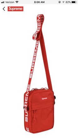 Supreme shoulder bag (red)