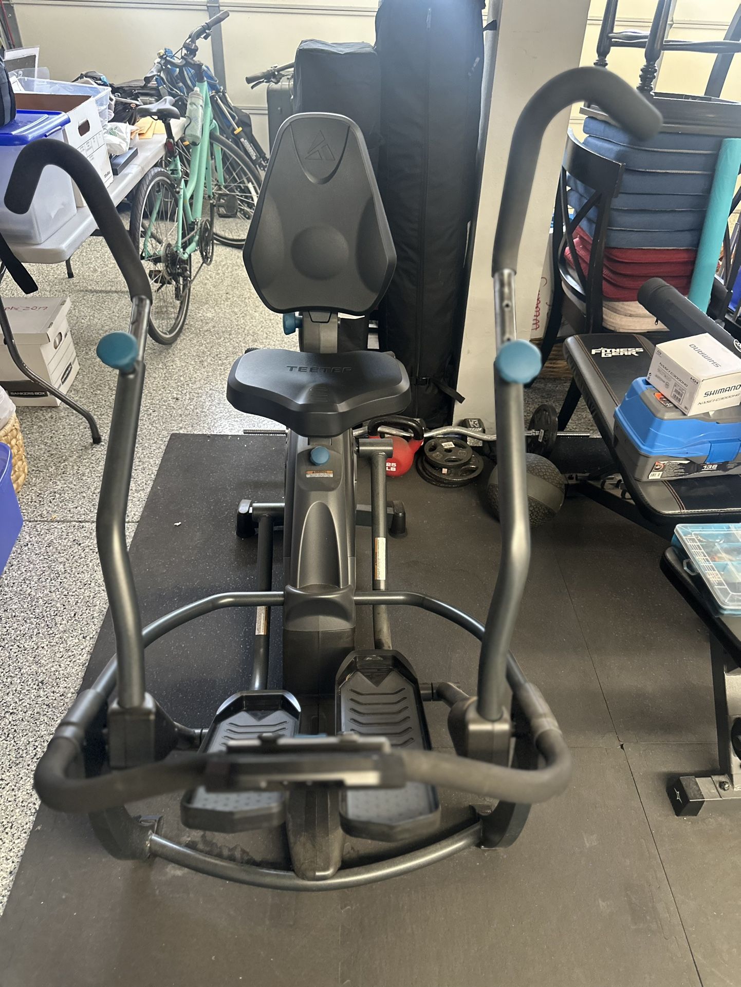 Teeter Freestyle recumbent Eliptical Bike