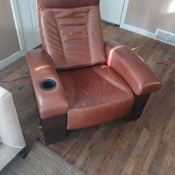 Ineak Leather Recliner Electric