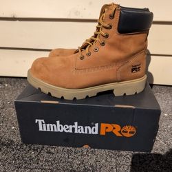 Men's Timberland Pro Sawhorse Composite Toe Boots Size 8.5